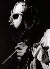 Fish - Hammersmith Odeon, London - 18.04.1983 - Photo taken from Carol Clarke's book ''Marillion In Words & Pictures'' (1985)